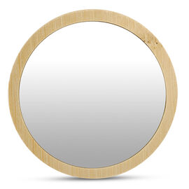 Miroir en bambou
