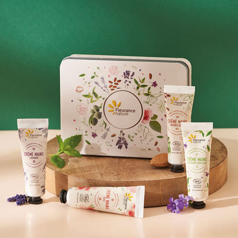 Coffret Crèmes Mains Bio Instant douceur - Fleurance Nature