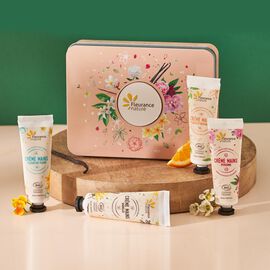 Coffret de crèmes mains Évasion florale