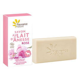 Savon au lait d'ânesse Rose