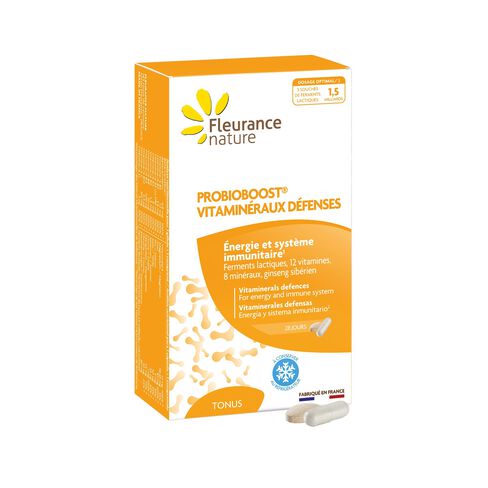 Probioboost vitaminéraux défenses complément alimentaire