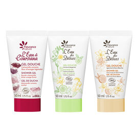 Trio de gels douche 50 ml