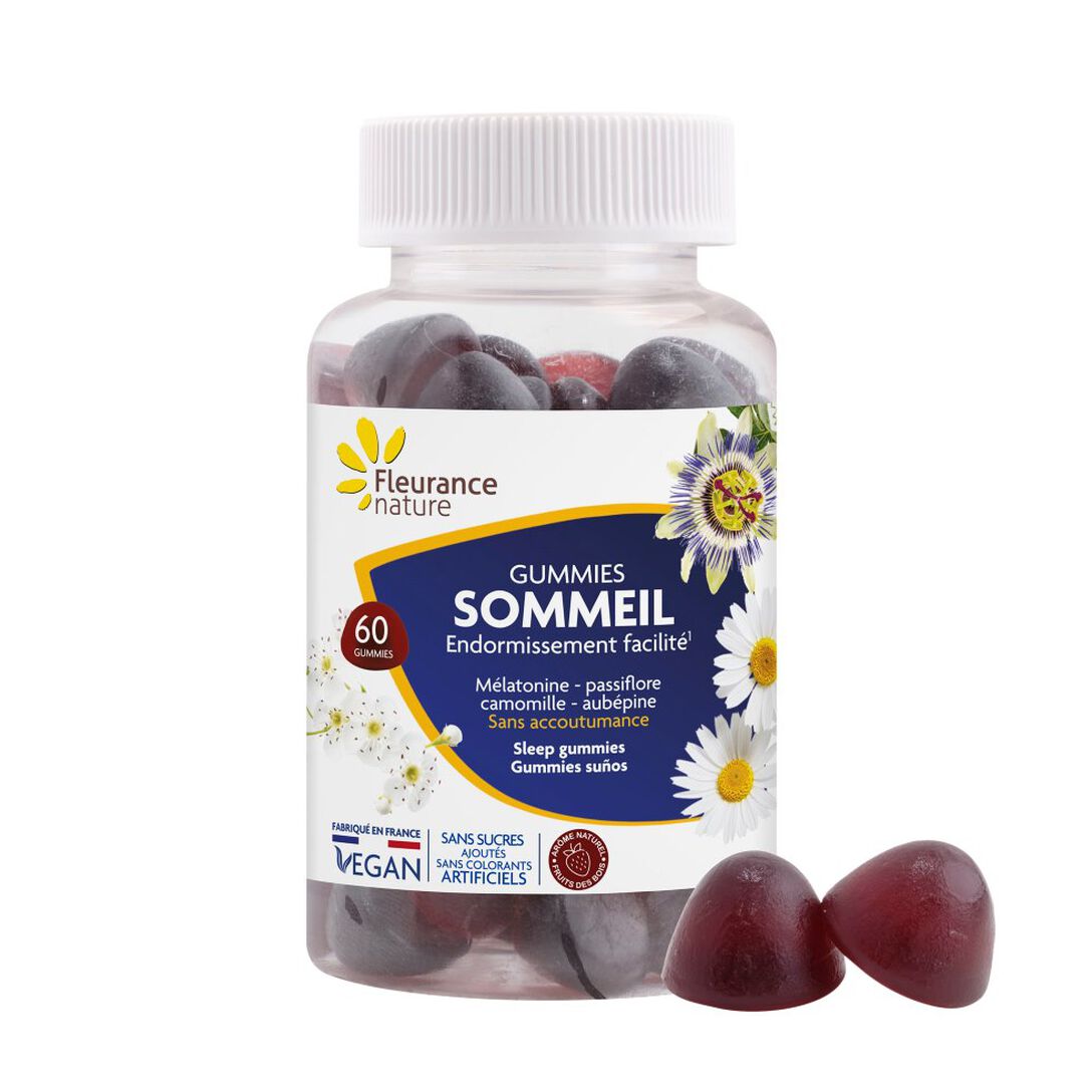 Gummies Sommeil Mélatonine - Fleurance Nature