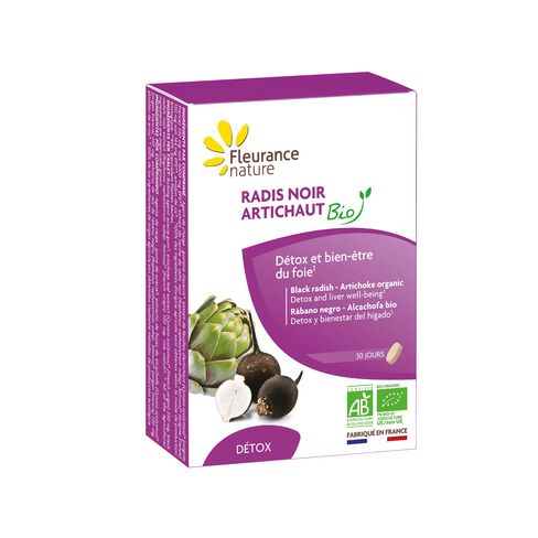 Radis noir artichaut compl&eacute;ment alimentaire bio