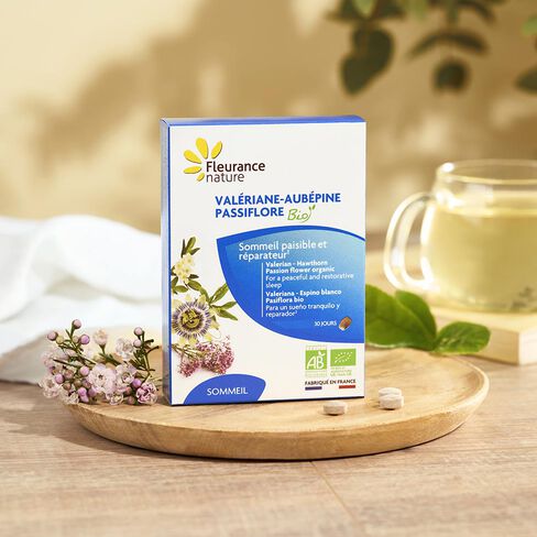 Val&eacute;riane Aub&eacute;pine Passiflore compl&eacute;ment alimentaire bio