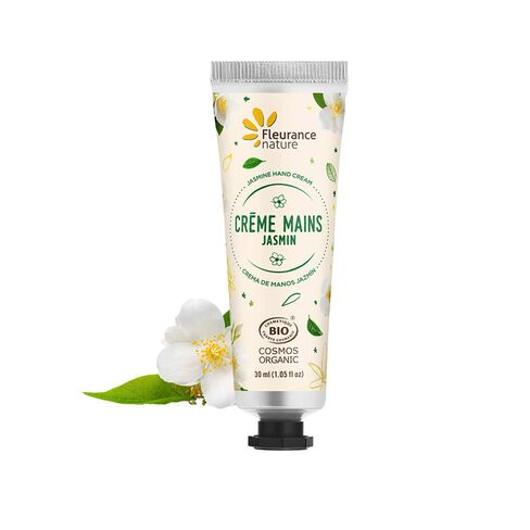 Crème mains au jasmin cosmétique bio