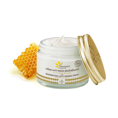 Crème anti-âge régénérante cosmétique bio