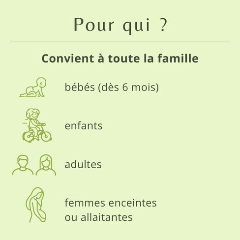 Anti moustique Fleurance Nature pour toute la famille