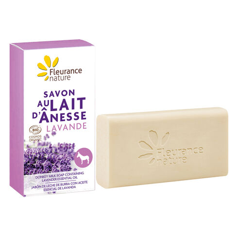 savon au lait d'anesse à la lavande cosmétique bio