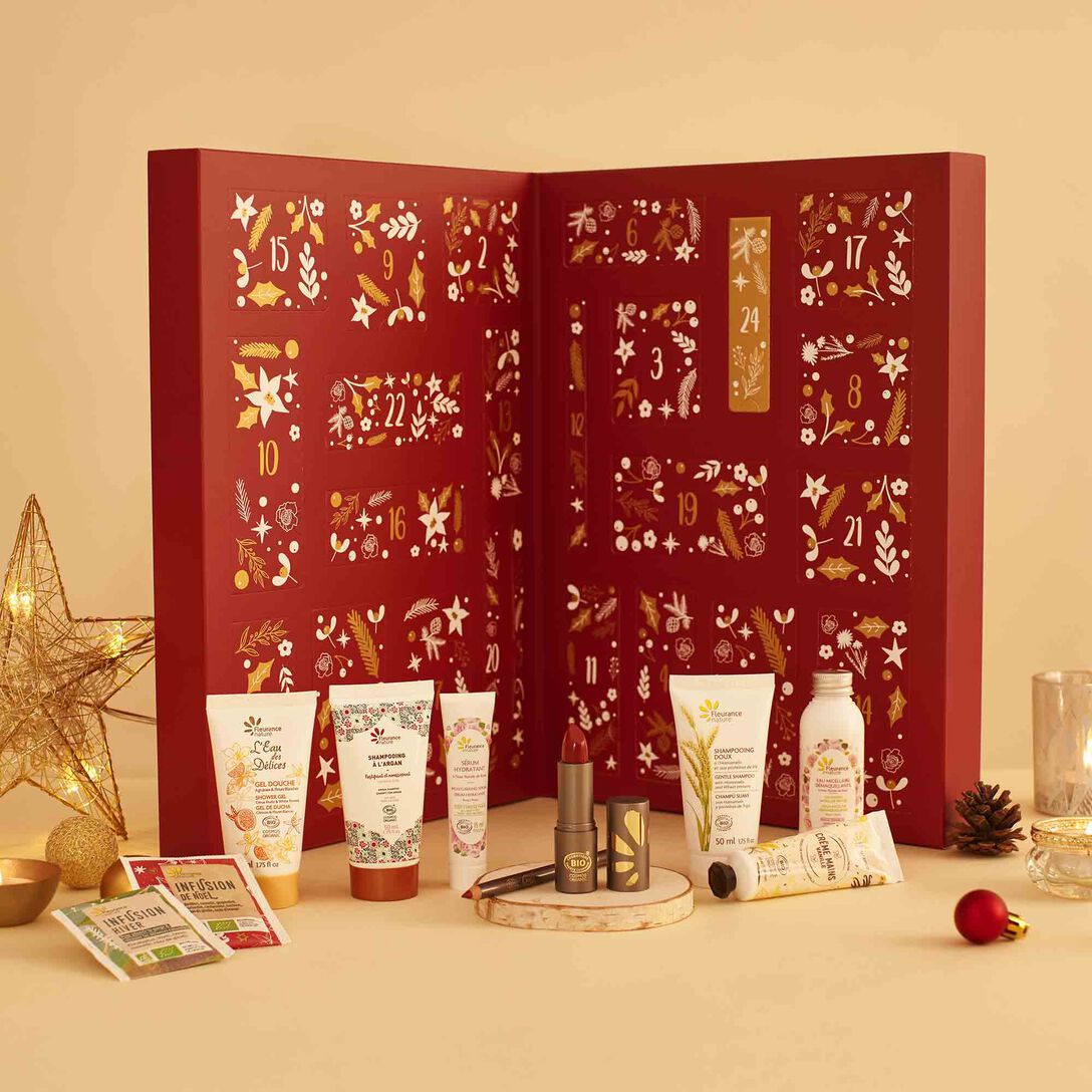 Calendrier de l'Avent Cosmétiques bio - Fleurance Nature