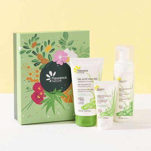 coffret cadeau cosmétique bio aloe vera