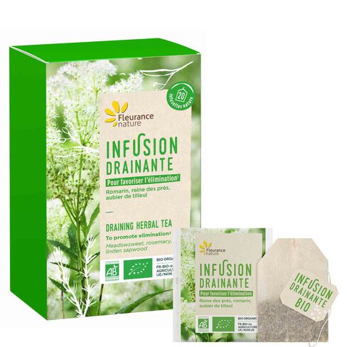 Infusion drainante complément alimentaire bio