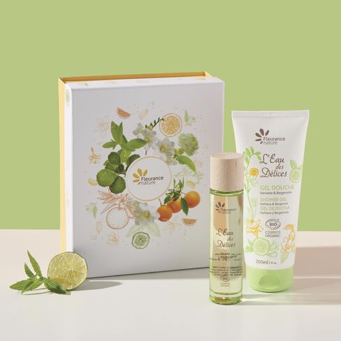 Coffret Eau des Délices Verveine et Bergamote