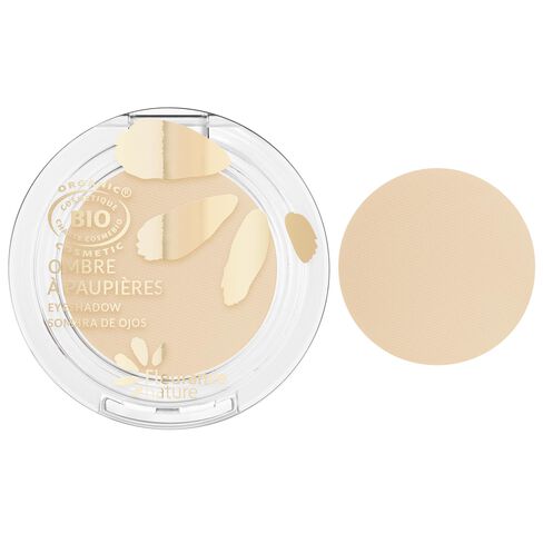 Ombre à paupières beige clair mat bio