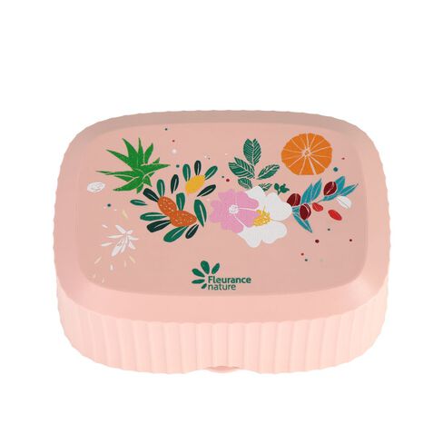 Porte savon rose Fleurance Nature