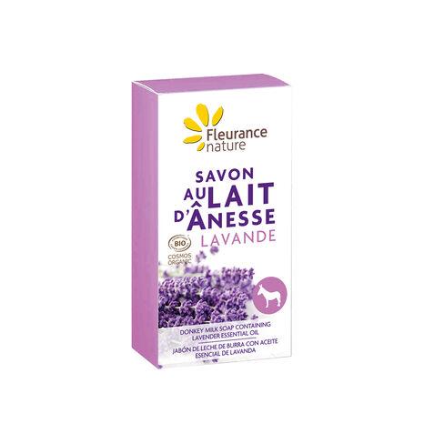 savon au lait d'anesse &agrave; la lavande cosm&eacute;tique bio