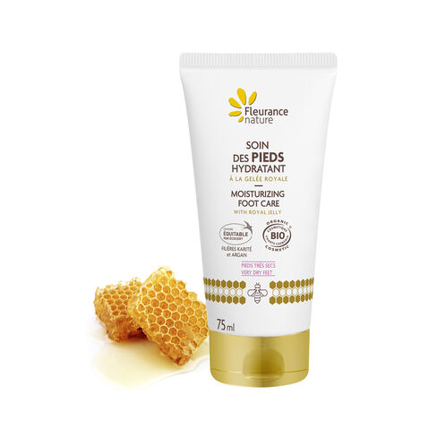Soin des pieds hydratant à la Gelée royale