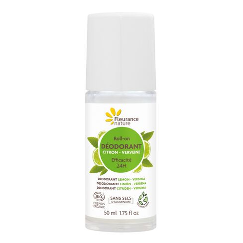 D&eacute;odorant citron verveine cosm&eacute;tique bio