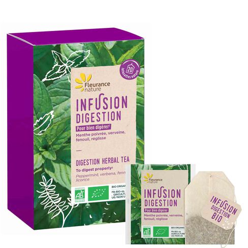 Infusion digestion complément alimentaire bio