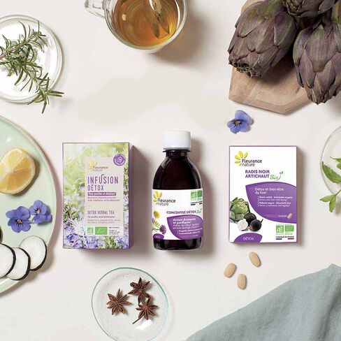 ampoules radis noir artichaut bio