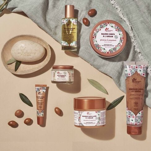 Savon exfoliant &agrave; l'argan cosmetique bio