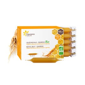 Ampoules de Gelée royale et Ginseng Bio