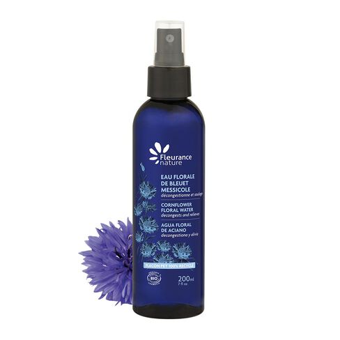 eau florale bleuet cosmétique bio