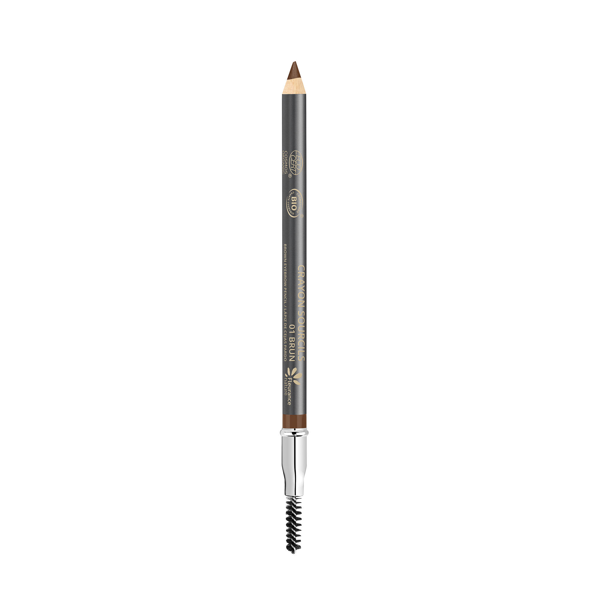 Crayon Sourcils Couleur Caramel 120 Brun BIO - Pointe Semi-dure - Neuf
