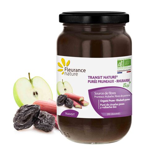 Transit Nature Purée pruneaux-rhubarbe bio