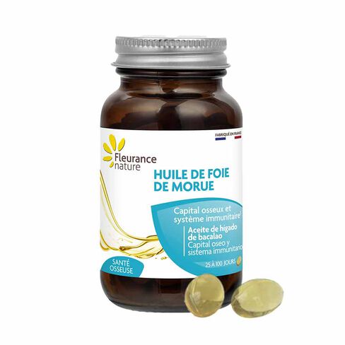 Huile de foie de morue Fleurance Nature