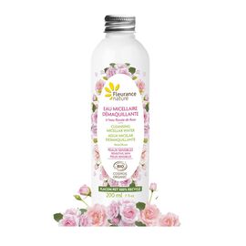 Eau micellaire démaquillante à la Rose 200 ml