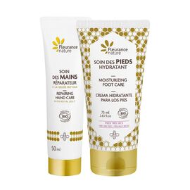 Duo Gelée Royale : Soin des Pieds Hydratant + Soin des Mains Réparateur