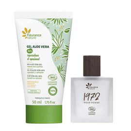 Duo homme : eau de toilette + cr&egrave;me hydratante