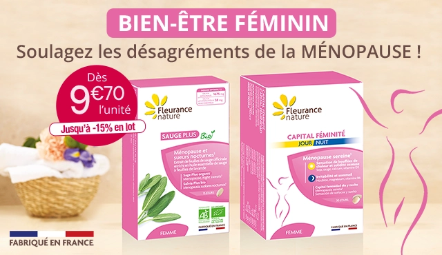 Bien-être féminan : soulagez les désagréments de la ménopause !