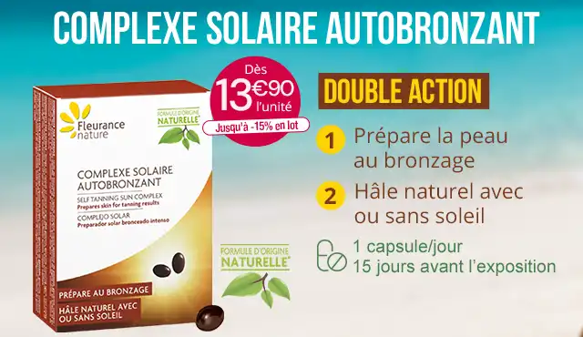 Prépare la peau au bronzage