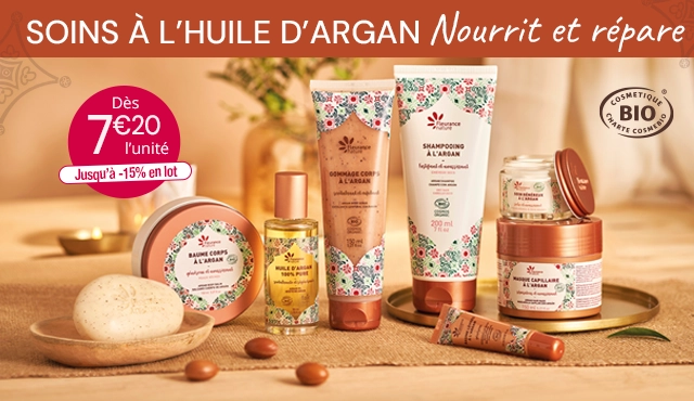 Soins à l'huile d'argan : nourrit et répare