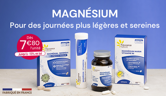 Découvrez notre gamme Magnésium Fleurance Nature