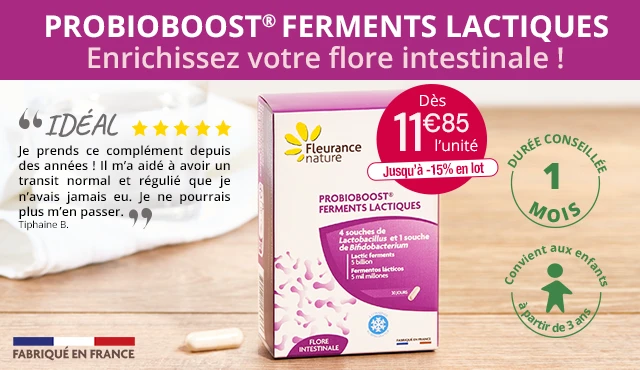 Probioboost ferments lactiques : Enrichissez votre flore intestinale