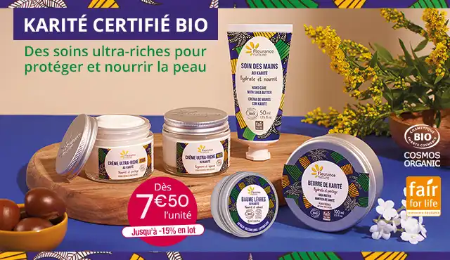 Karité certifié bio : des soins ultra-riches pour protéger et nourrir la peau