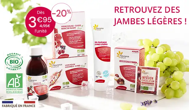 Retrouvez des jambes légères !