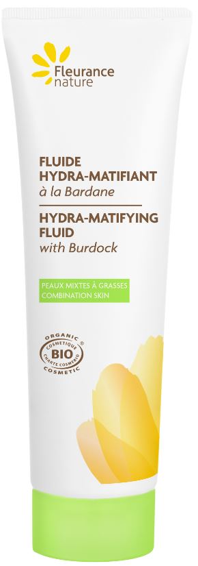 Fluide hydra-matifiant à la Bardane