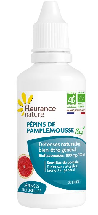 Pépins de pamplemousse Bio