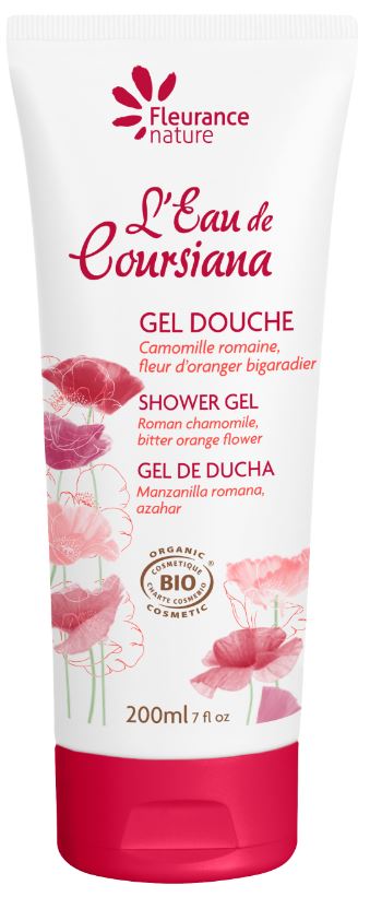 Gel douche parfumé à l'Eau de Coursiana