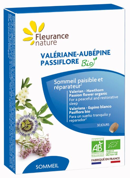 Valériane - Aubépine - Passiflore Bio