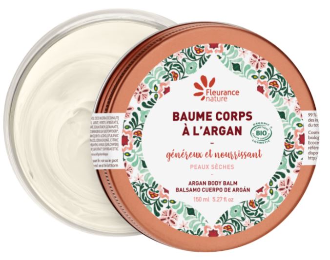 Baume corps généreux à l'argan