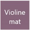 Teinte violine mat