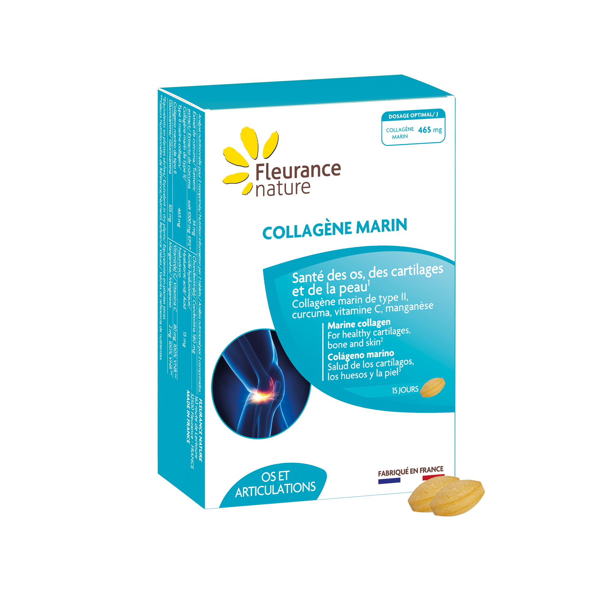 Collagene marin complement alimentaire