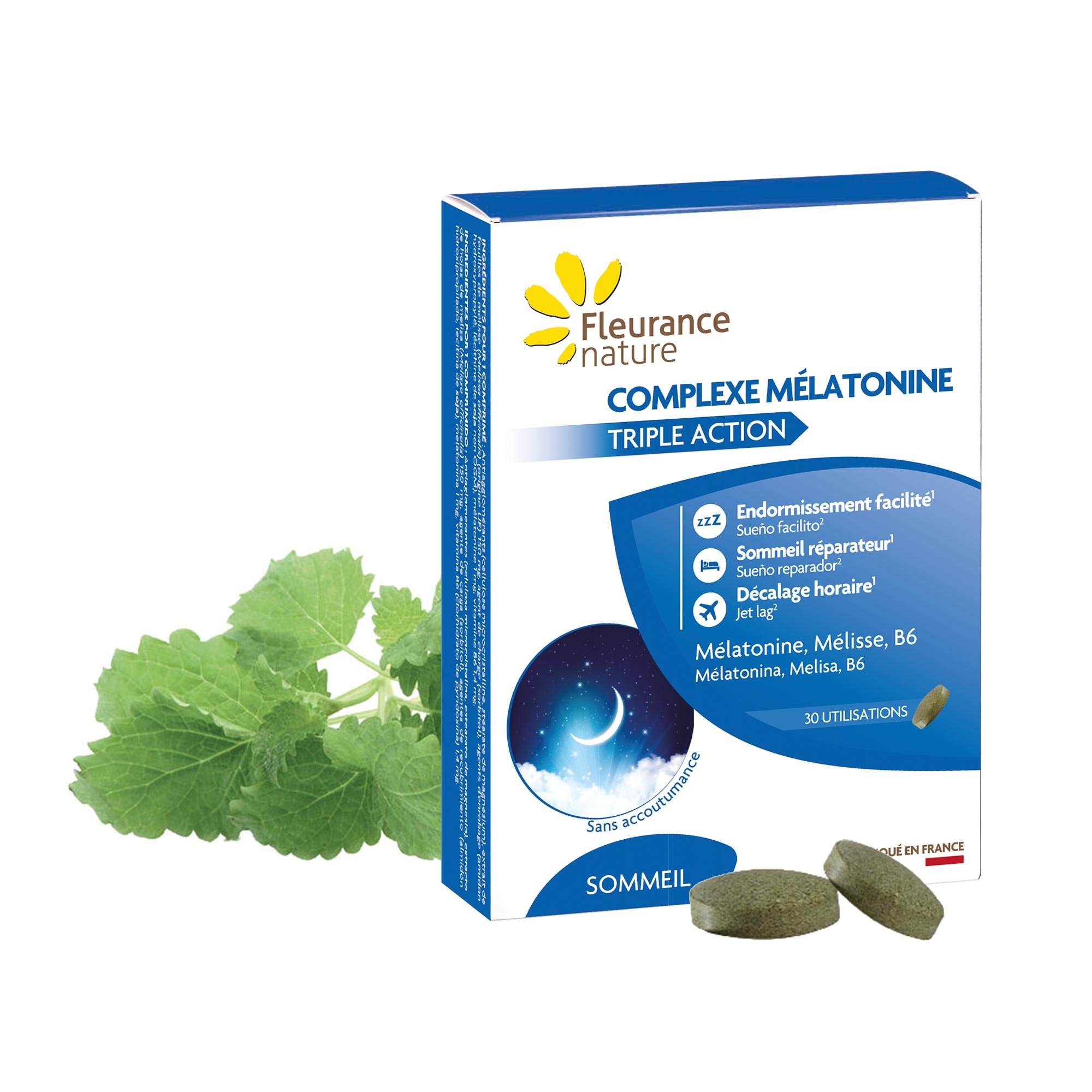 Complexe melatonine complement alimentaire