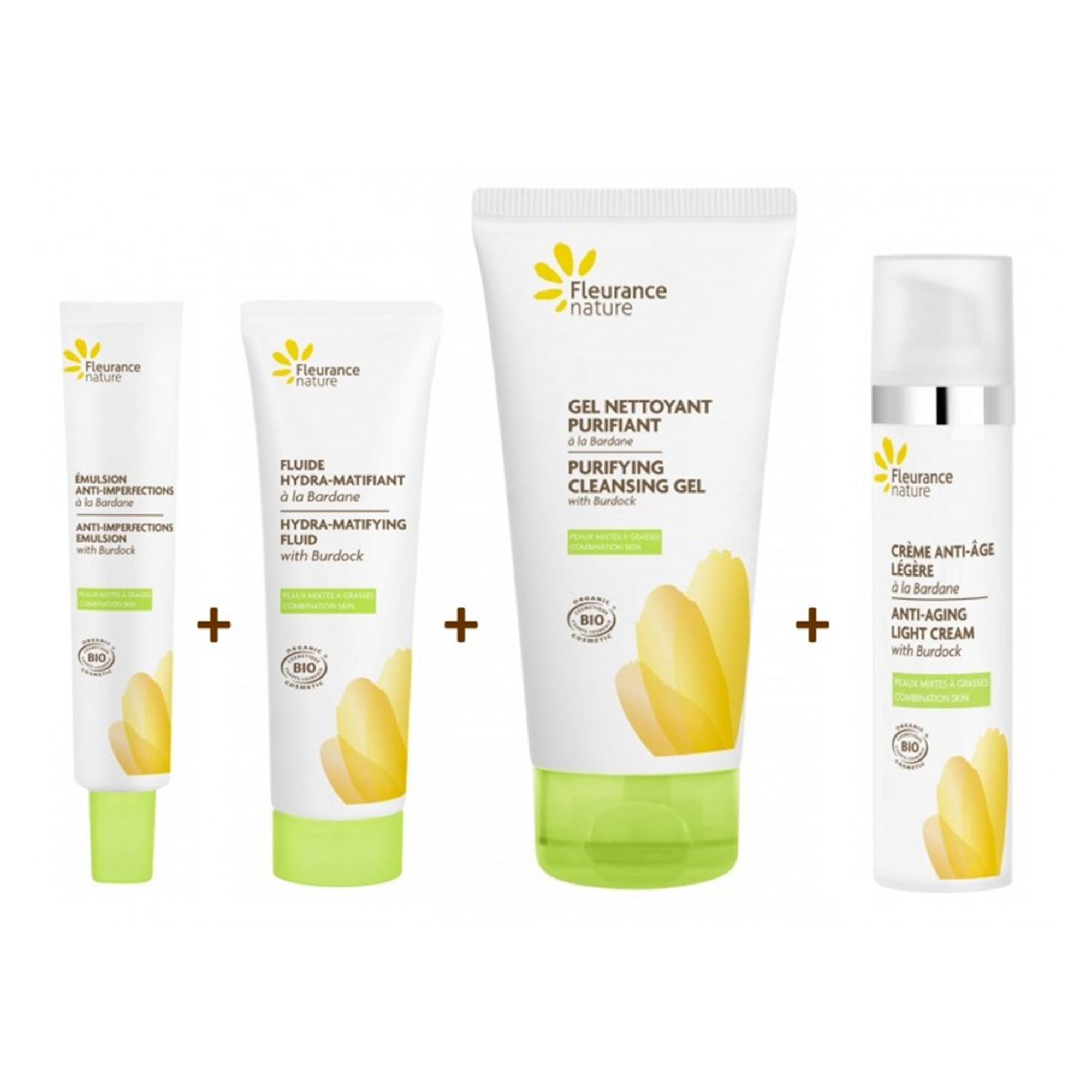 Les 4 soins à la bardane cosmétique bio