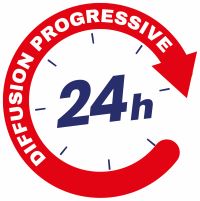 Diffusion progressive 24h